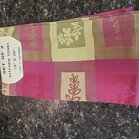 Nwt 6 Kitchen Towels 1 Pot Holder 1 Oven Mit Merry Cats Mas Tree Snowmen Leaves - Picture 6 of 8